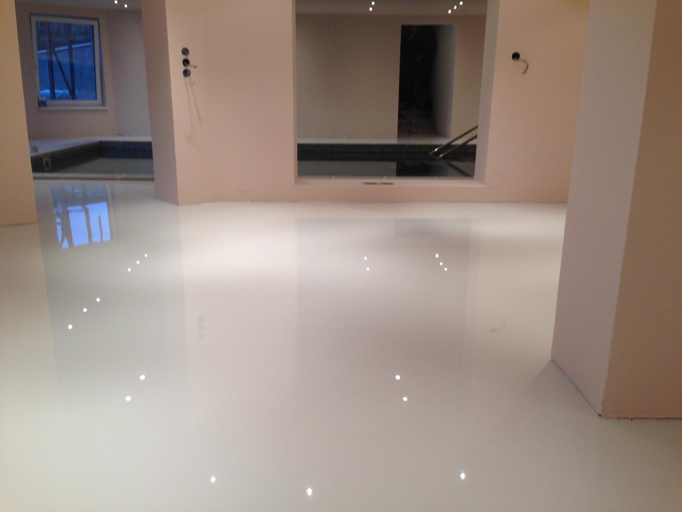 Műgyanta padló és burkolat